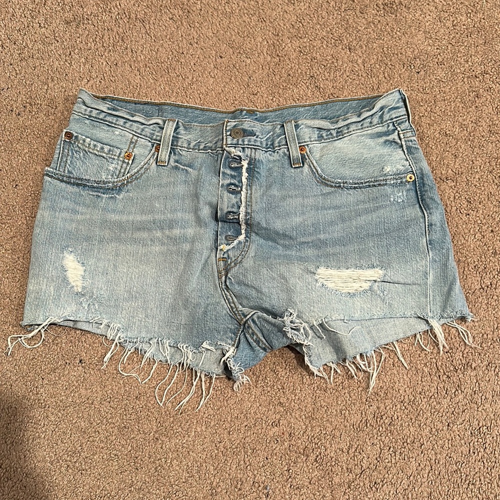 Levi 501 jean shorts